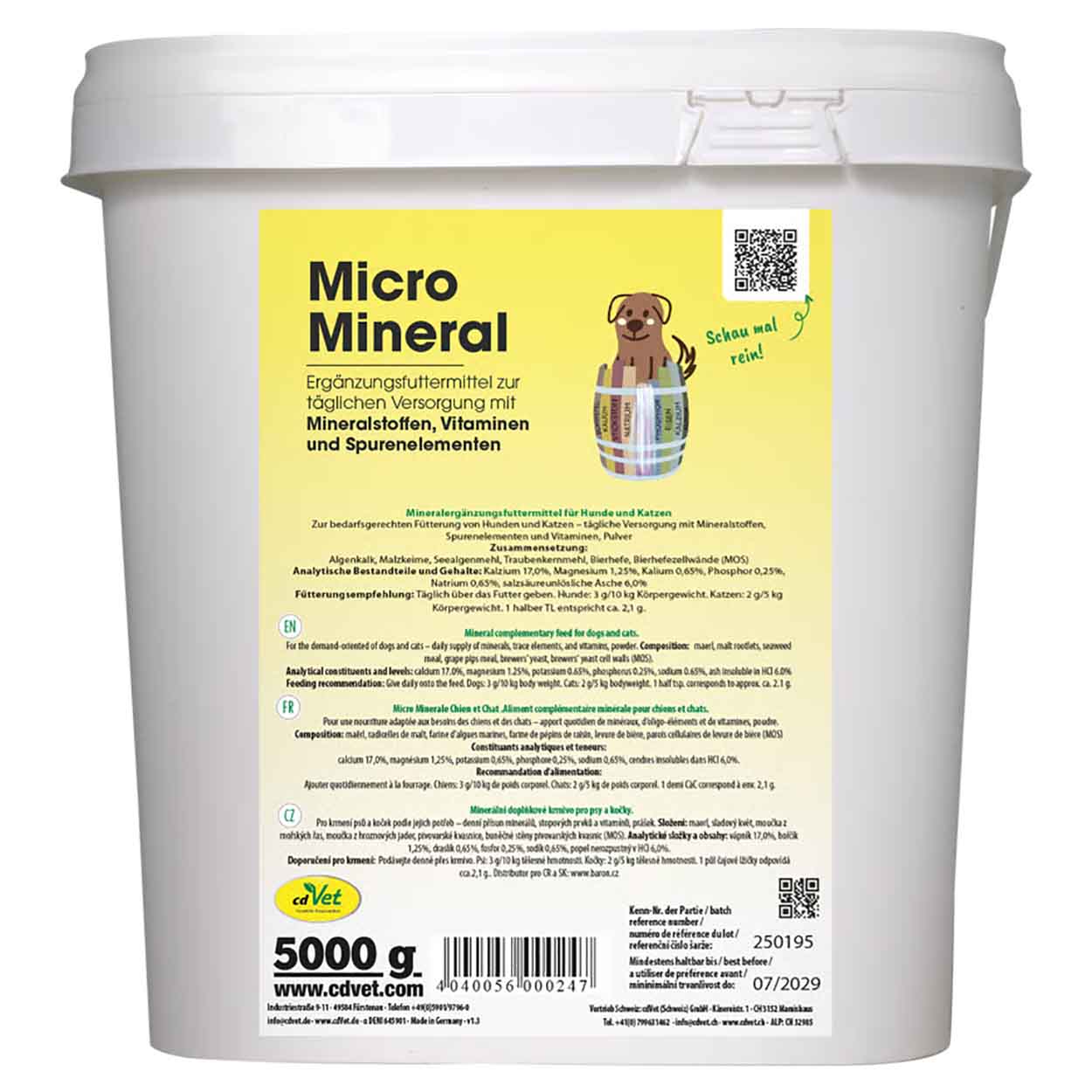 cdvet MicroMineral Hund