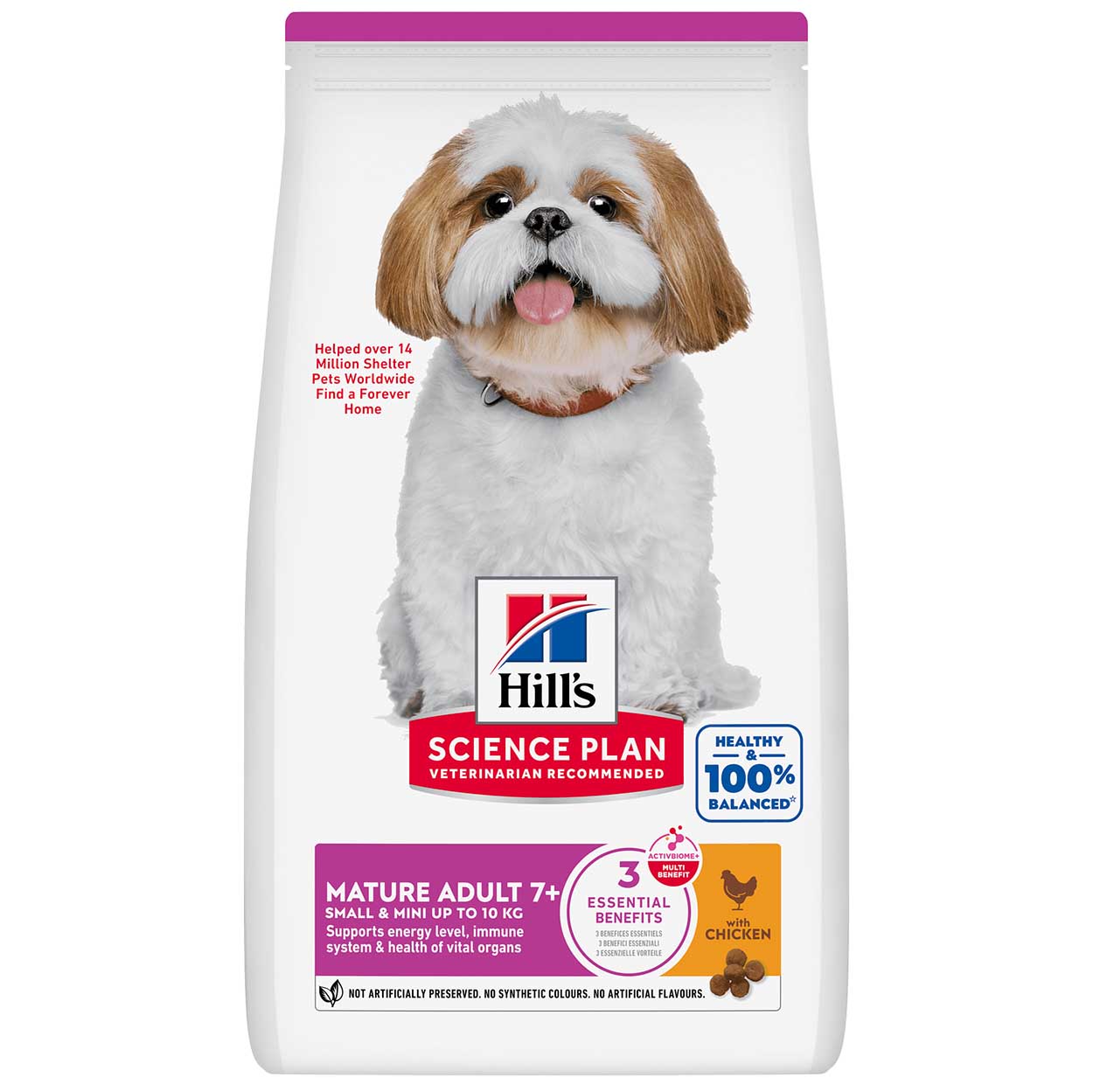 Hills Science Plan Hund Mature Adult 7+ Small & Mini Huhn 3kg 