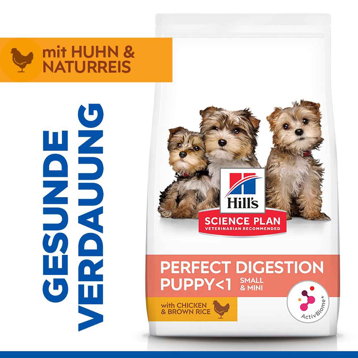 Hills Science Plan Hund Perfect Digestion Small & Mini Puppy Huhn 1,5kg 