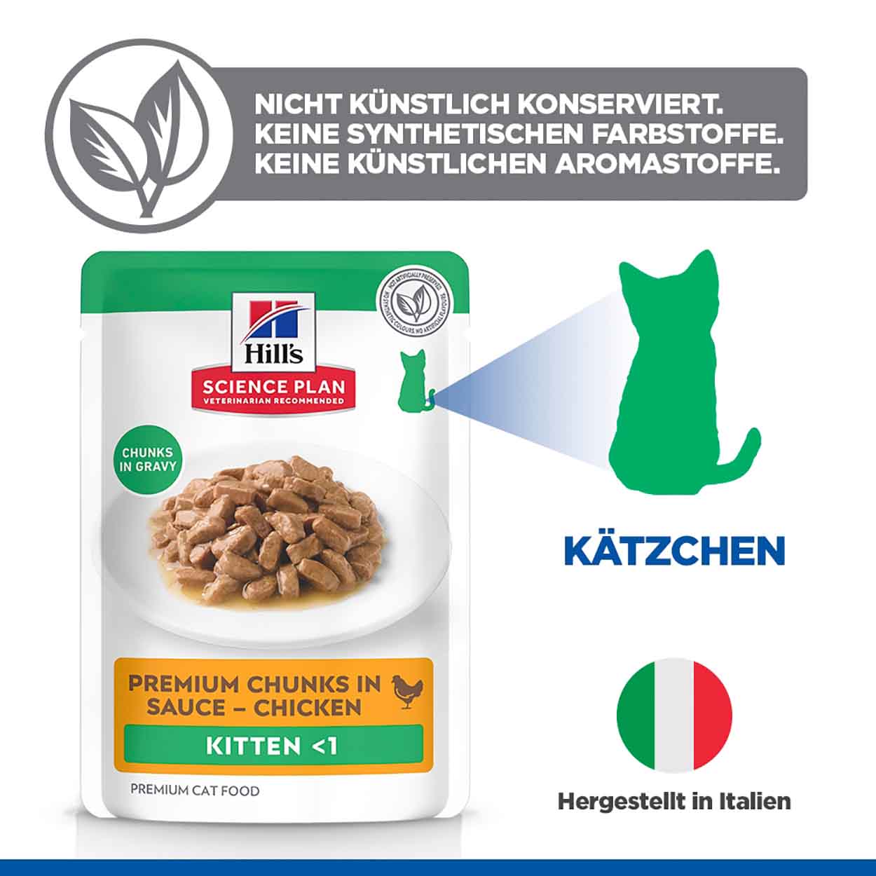 Hills Science Plan Katze Kitten Huhn 12x85g