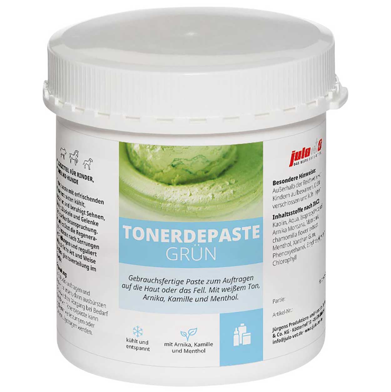 Tonerde Paste Grün 1500g