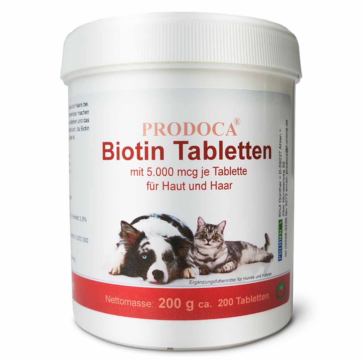 Prodoca Biotin forte 5mg Tabs Hund
