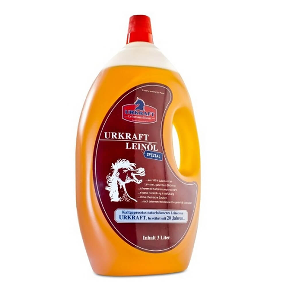 Urkraft Leinöl Spezial für Pferde 3 L