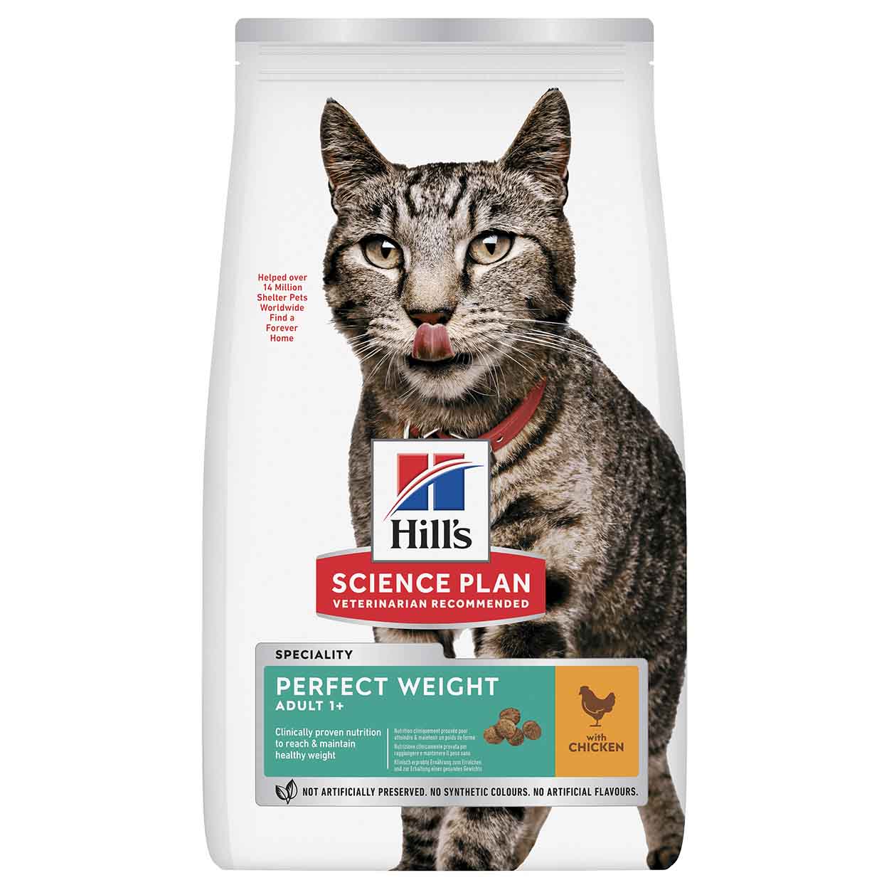 Hills Science Plan Katze Perfect Weight Adult Huhn 2,5kg