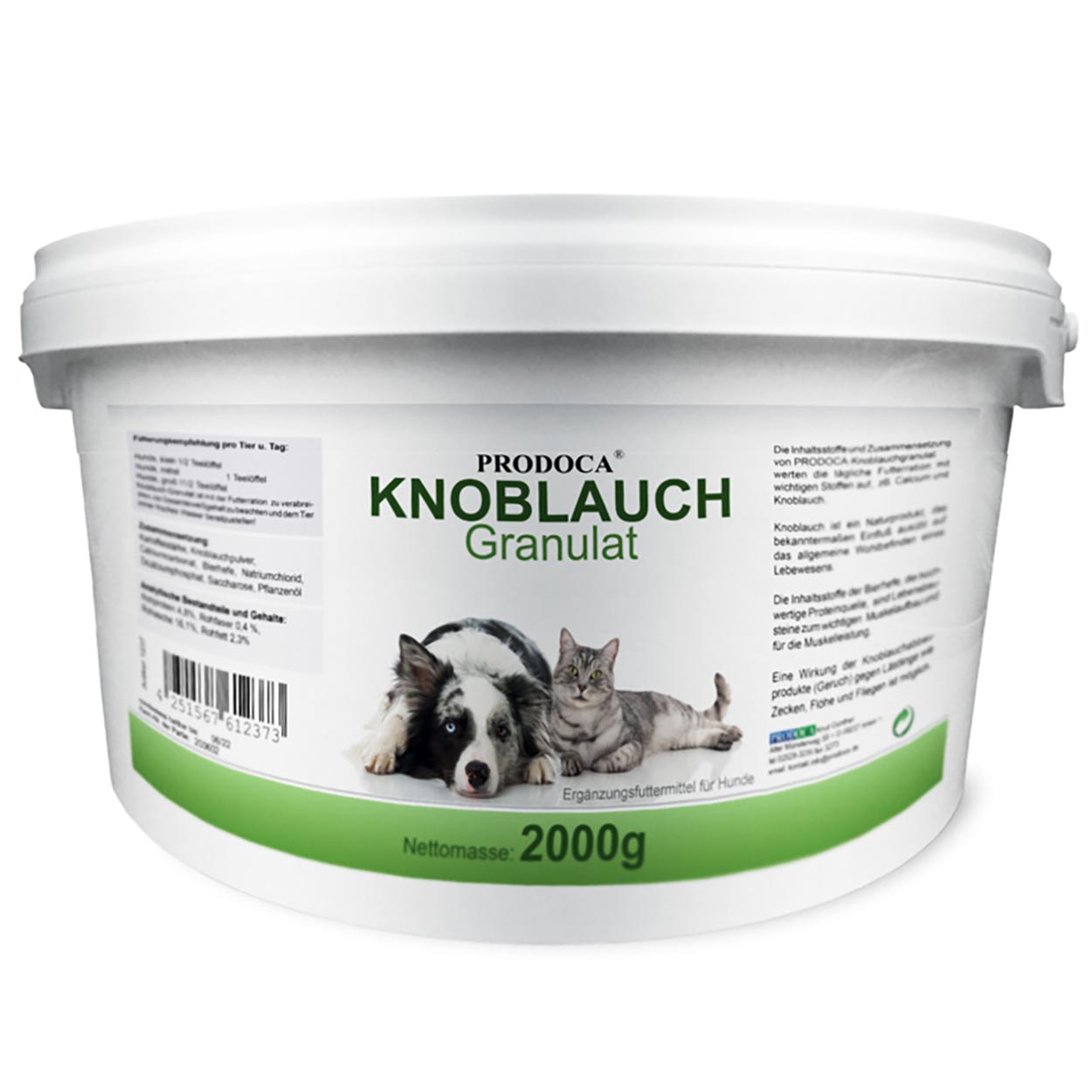 Prodoca Knoblauch Granulat Pferd