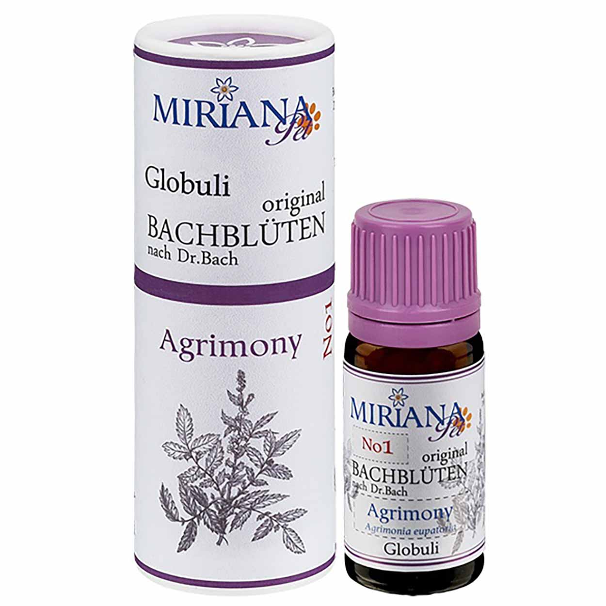 Bachblüten 1 Agrimony Globuli 10g