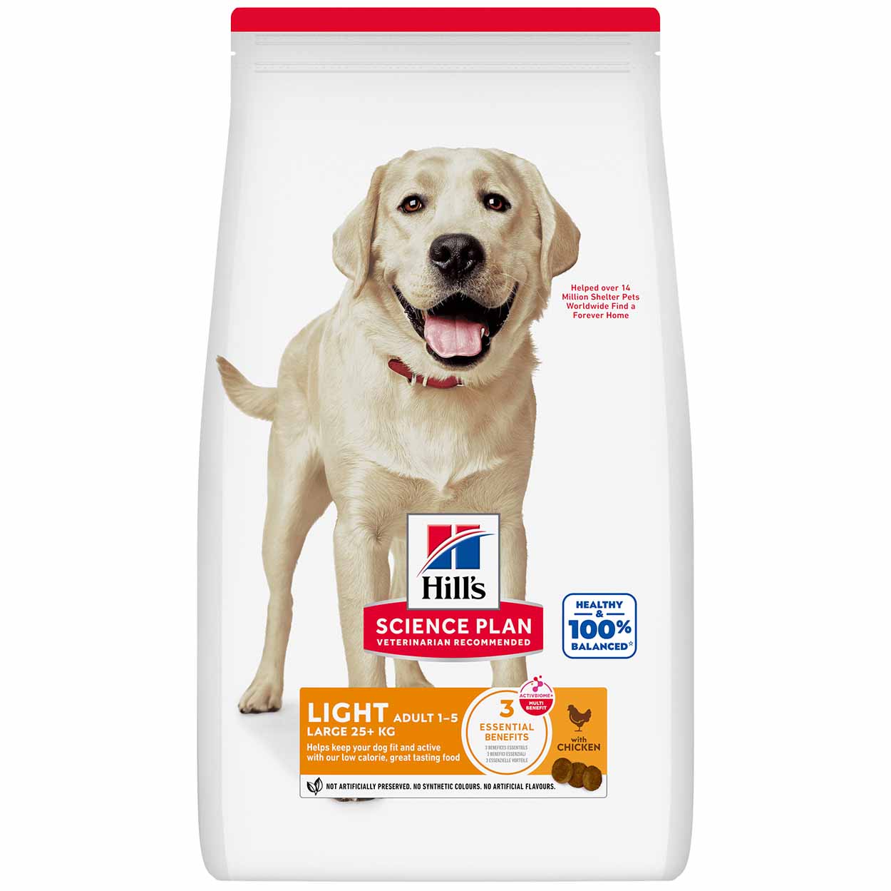 Hills Science Plan Hund Light Large Breed Adult Huhn 14kg