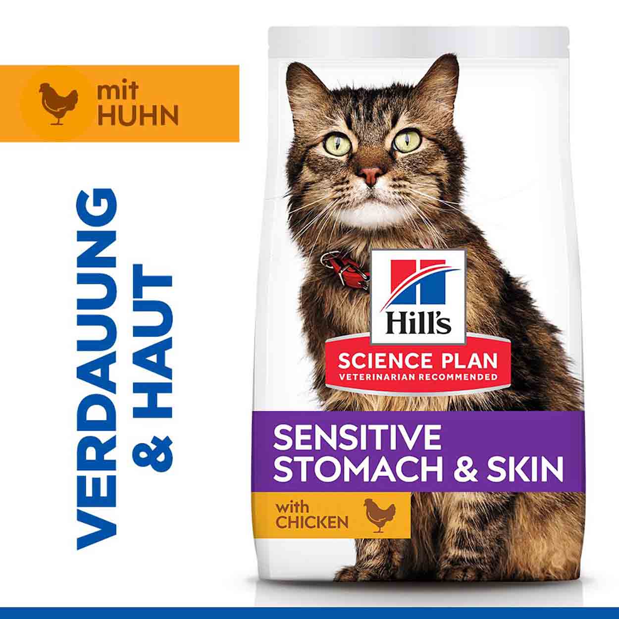 Hills Science Plan Katze Sensitive Stomach & Skin Adult 1,5kg 