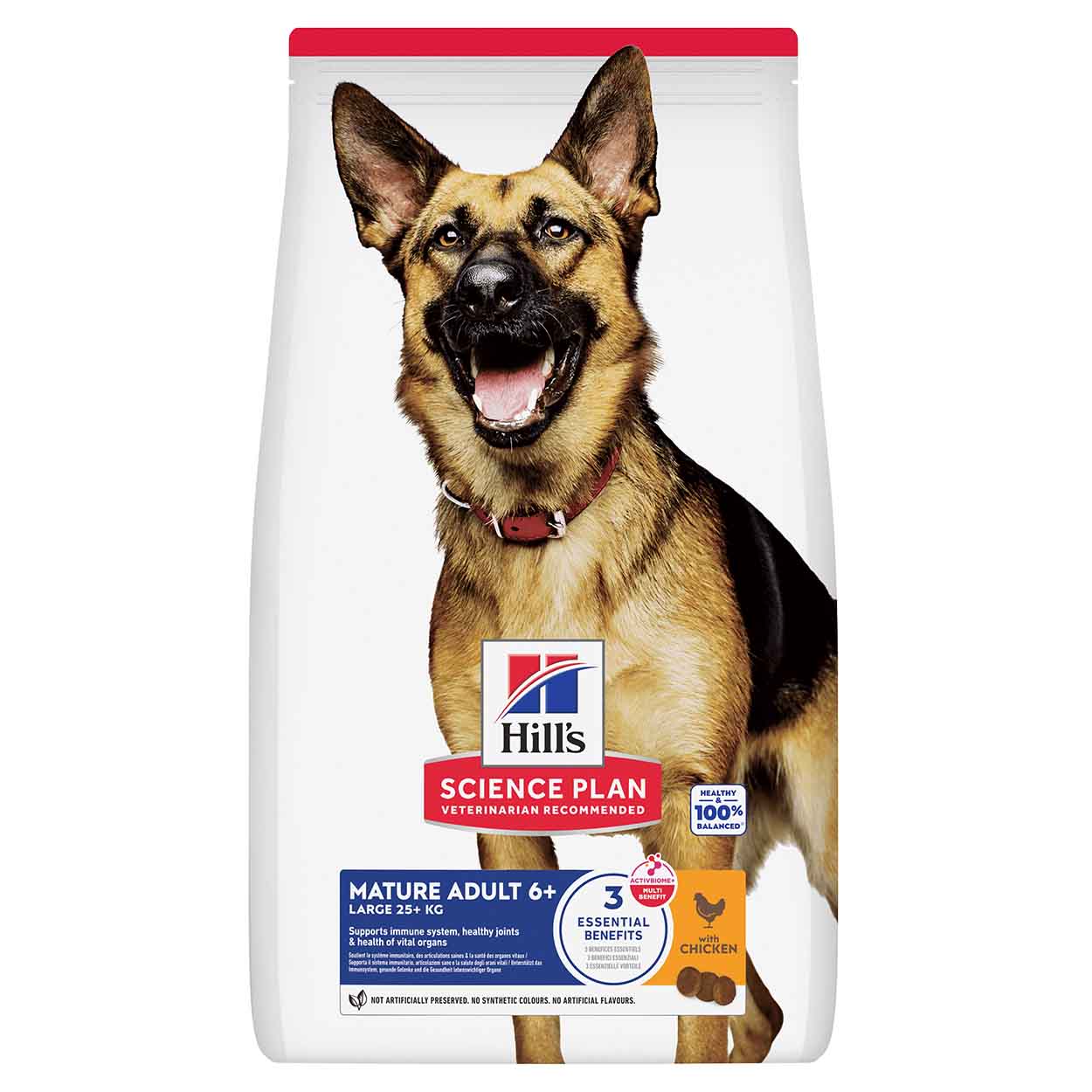 Hills Science Plan Hund Large Breed Mature Adult 6+ Huhn 14kg