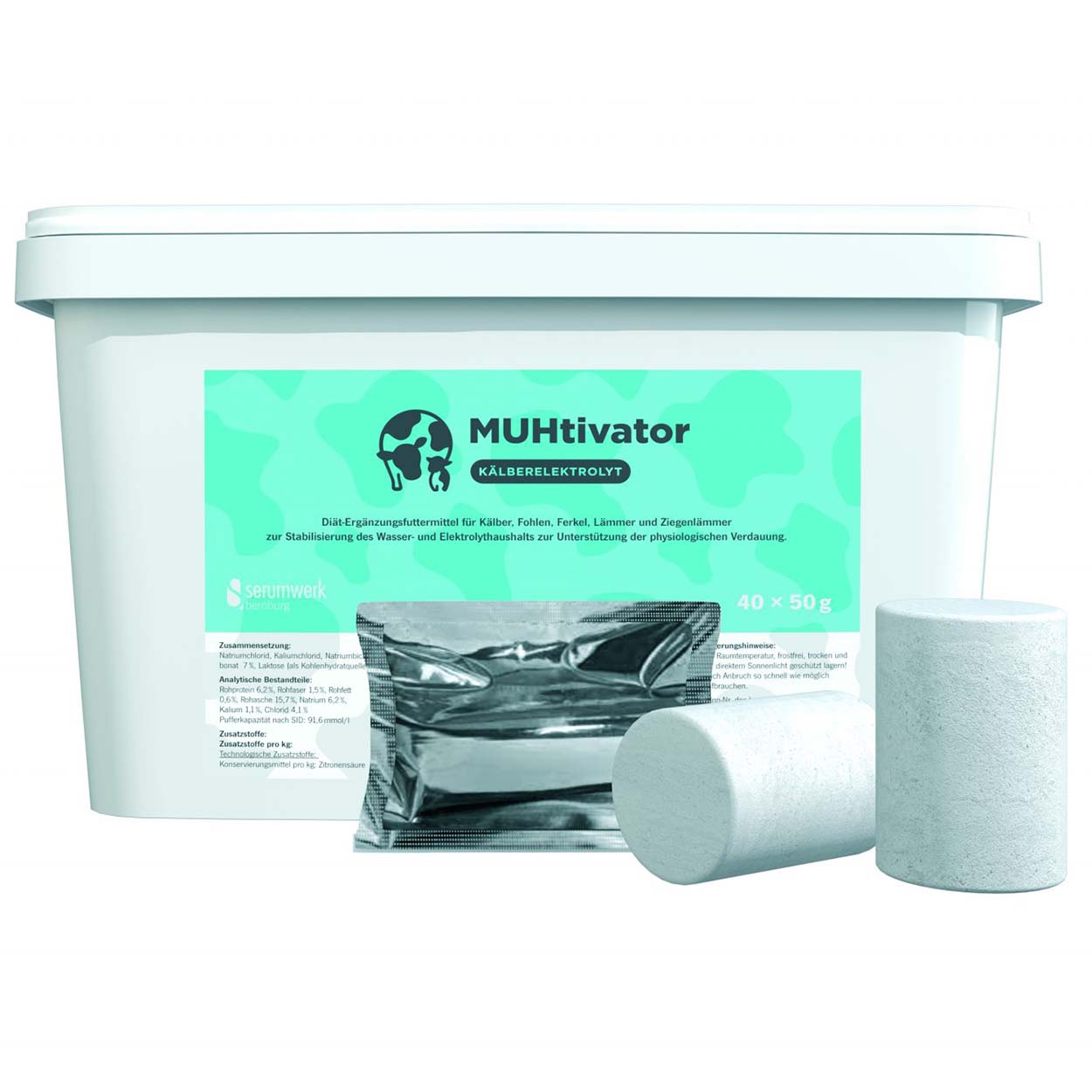 MUHtivator Kälberelektrolyt 20x50g