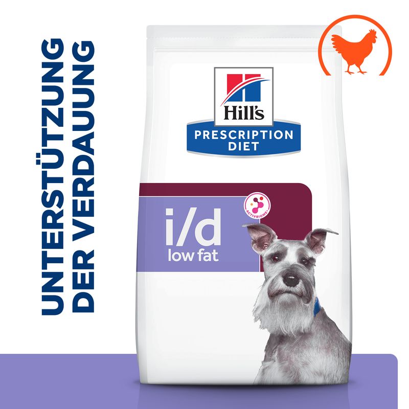 Hills Canine i/d low fat Huhn 4kg
