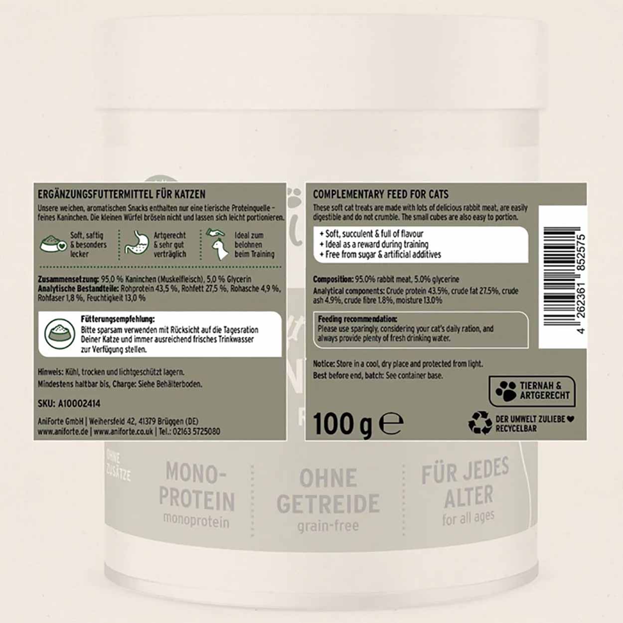 AniForte Soft Snack Kaninchen 100g 