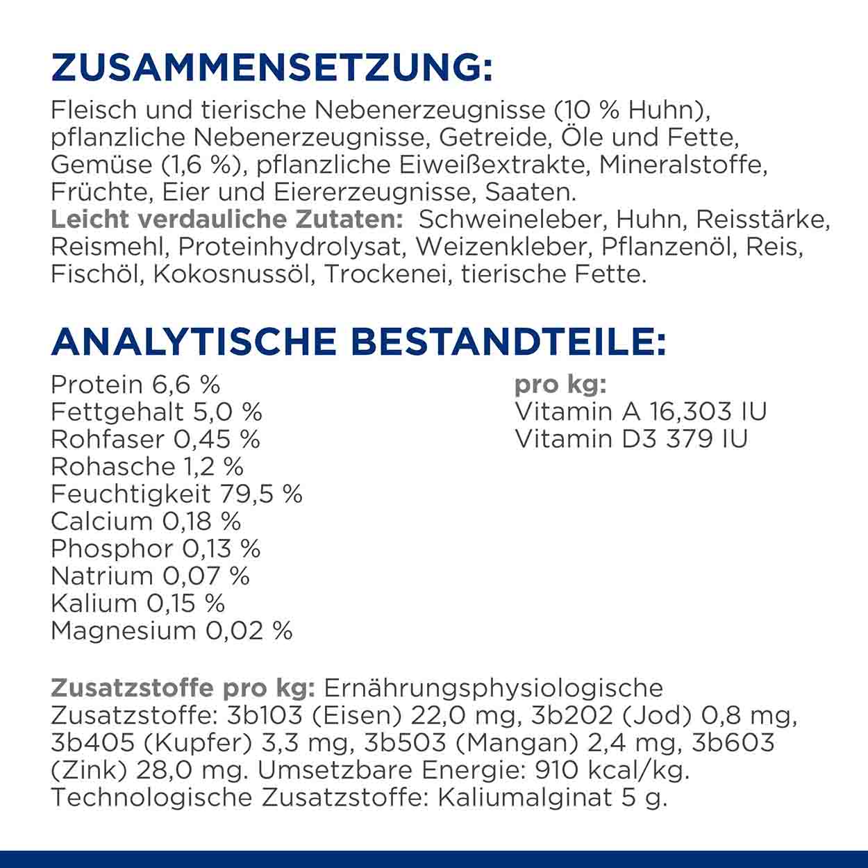 Hills Canine On-Care Ragout Huhn Gemüse 12x354g