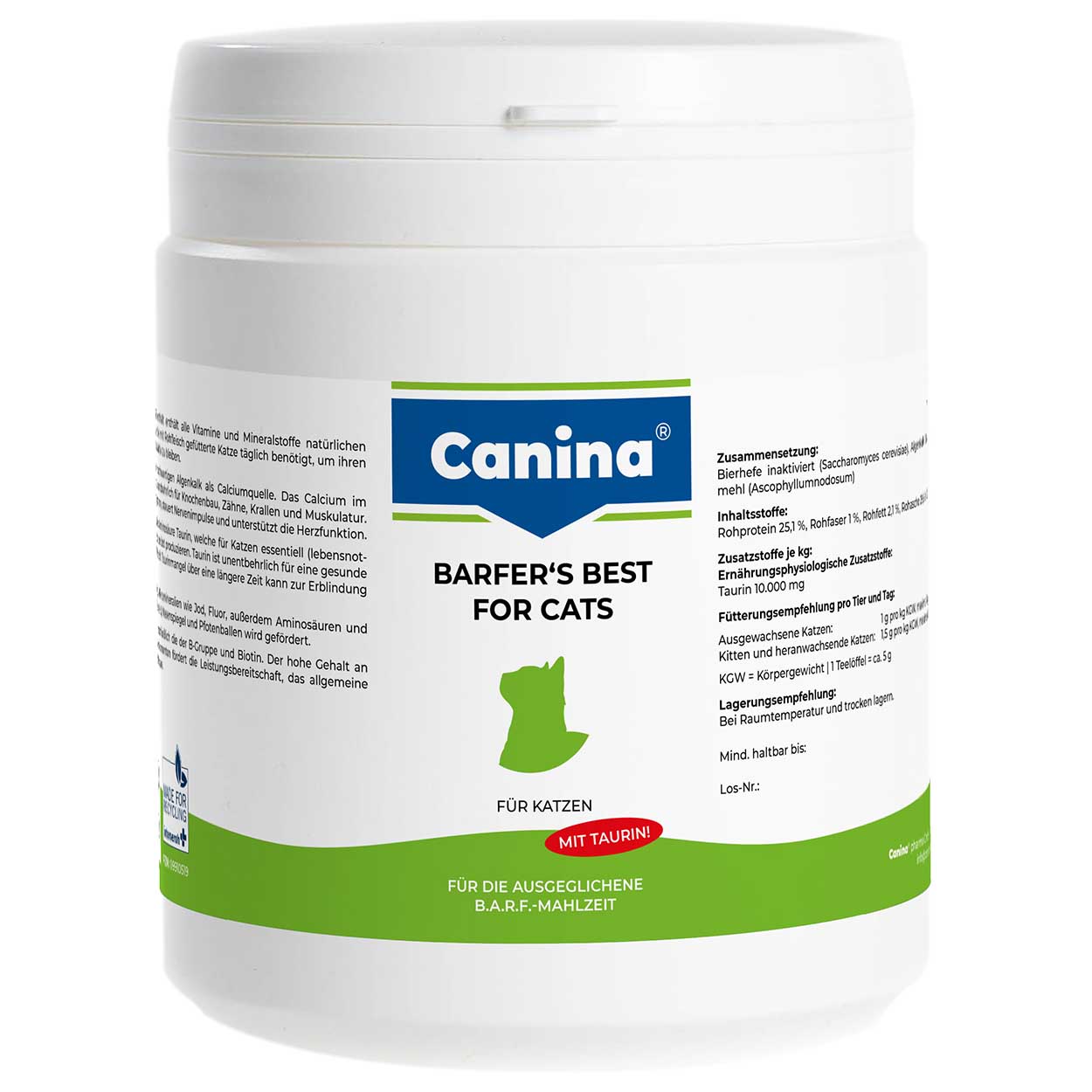 Canina Barfers Best for Cats