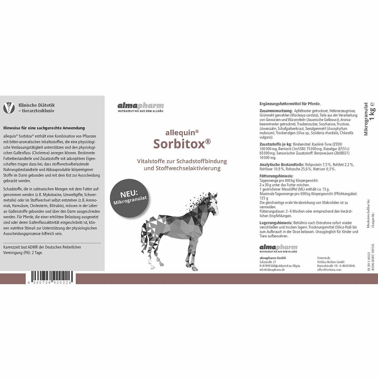 allequin Sorbitox 1kg