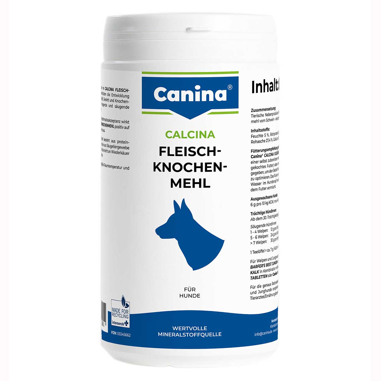 Canina Calcina Fleischknochenmehl