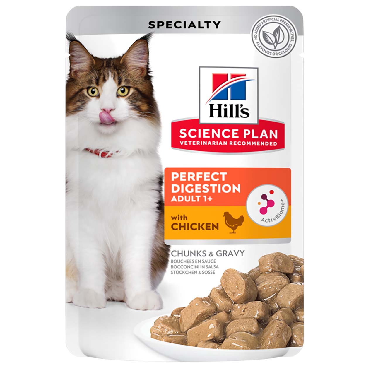 Hills Science Plan Perfect Digestion Katze Adult Huhn 12x85g