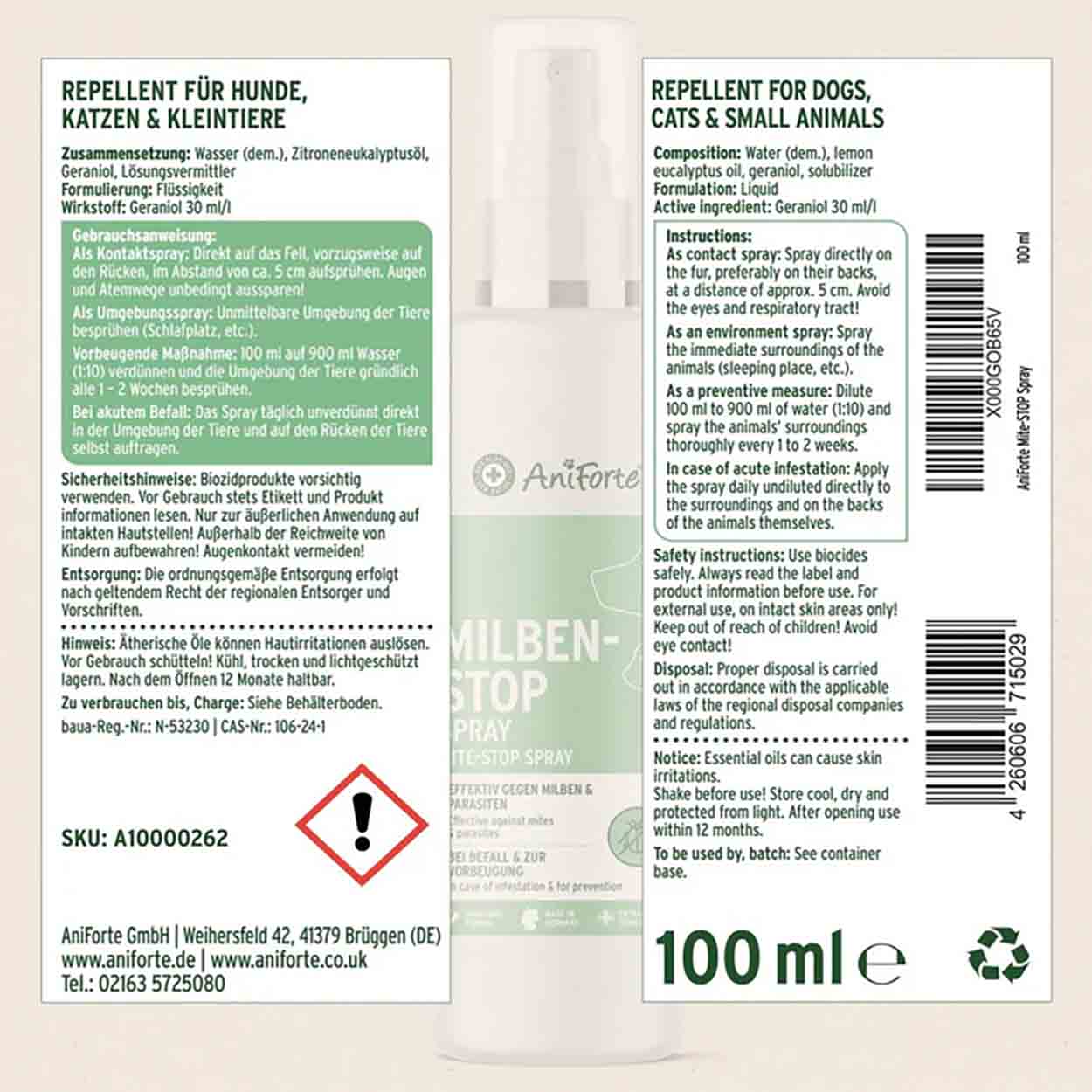 AniForte Milben Stop Spray