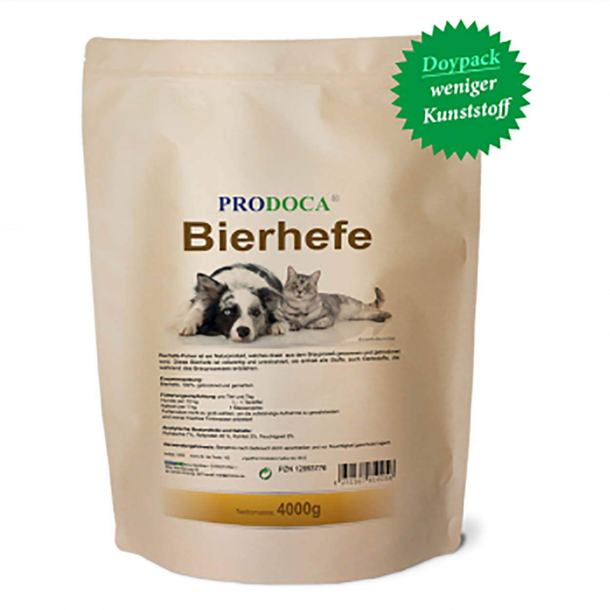 Prodoca Bierhefe Hund