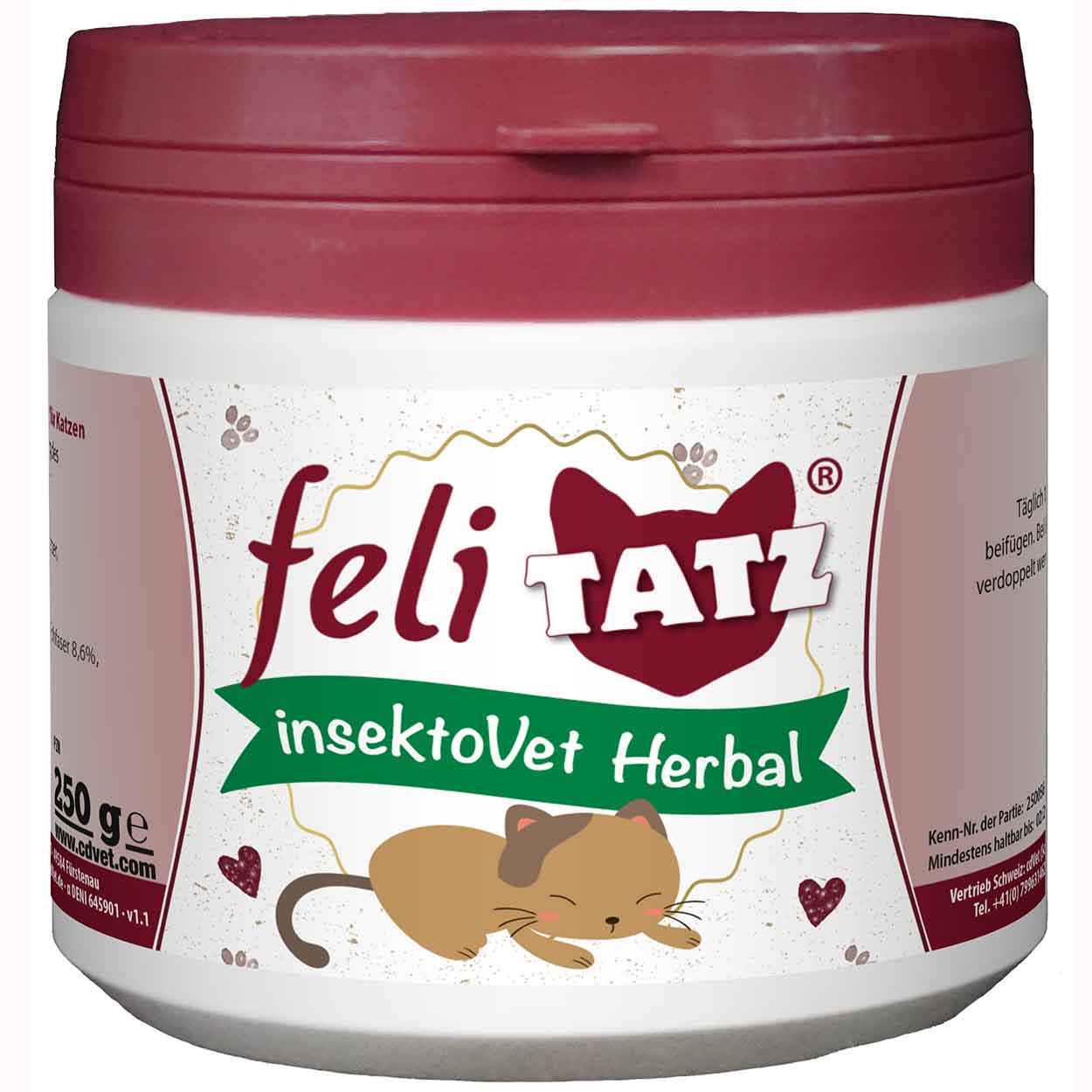 cdVet feliTATZ insektoVet Herbal 100g