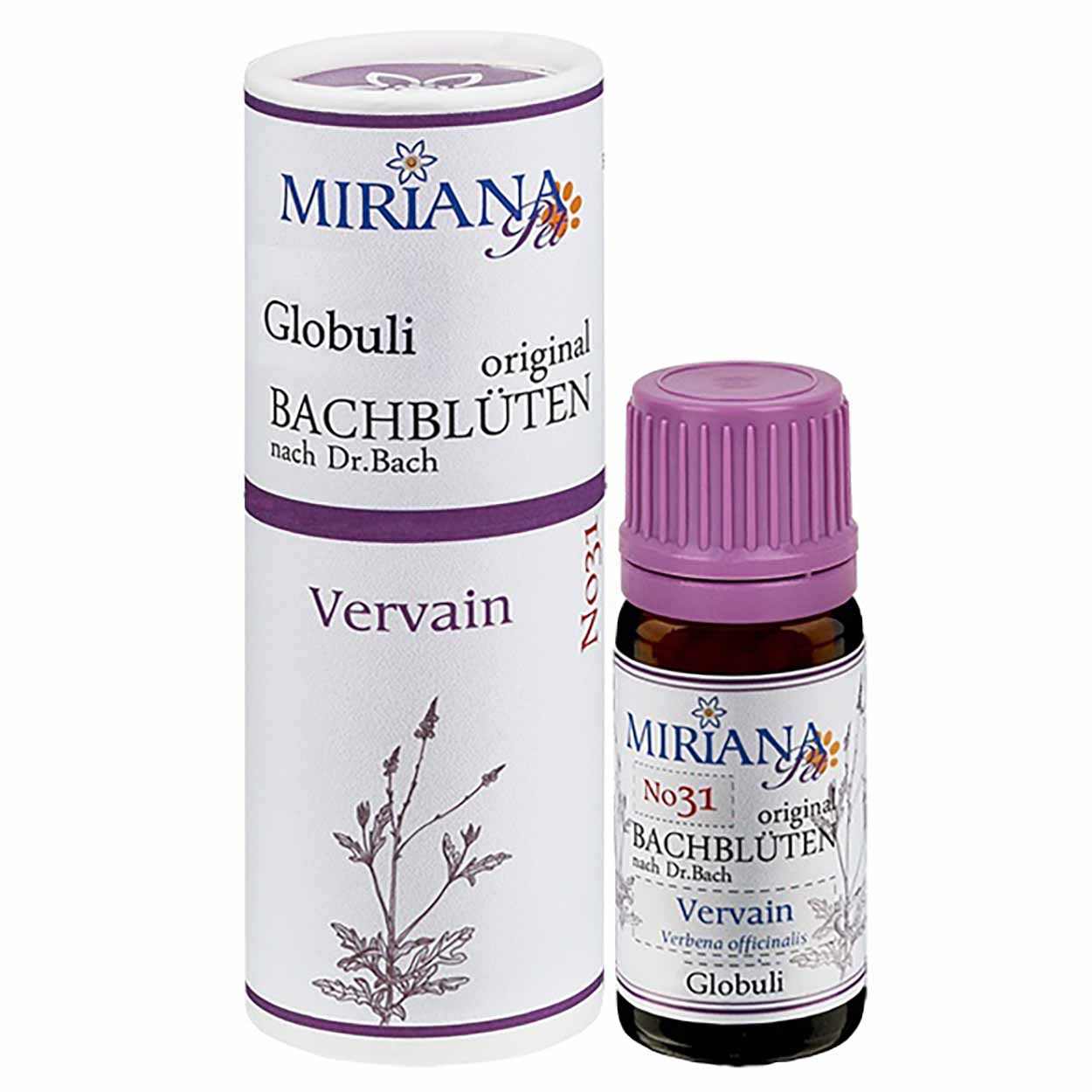 Bachblüten 31 Vervain Globuli 10g