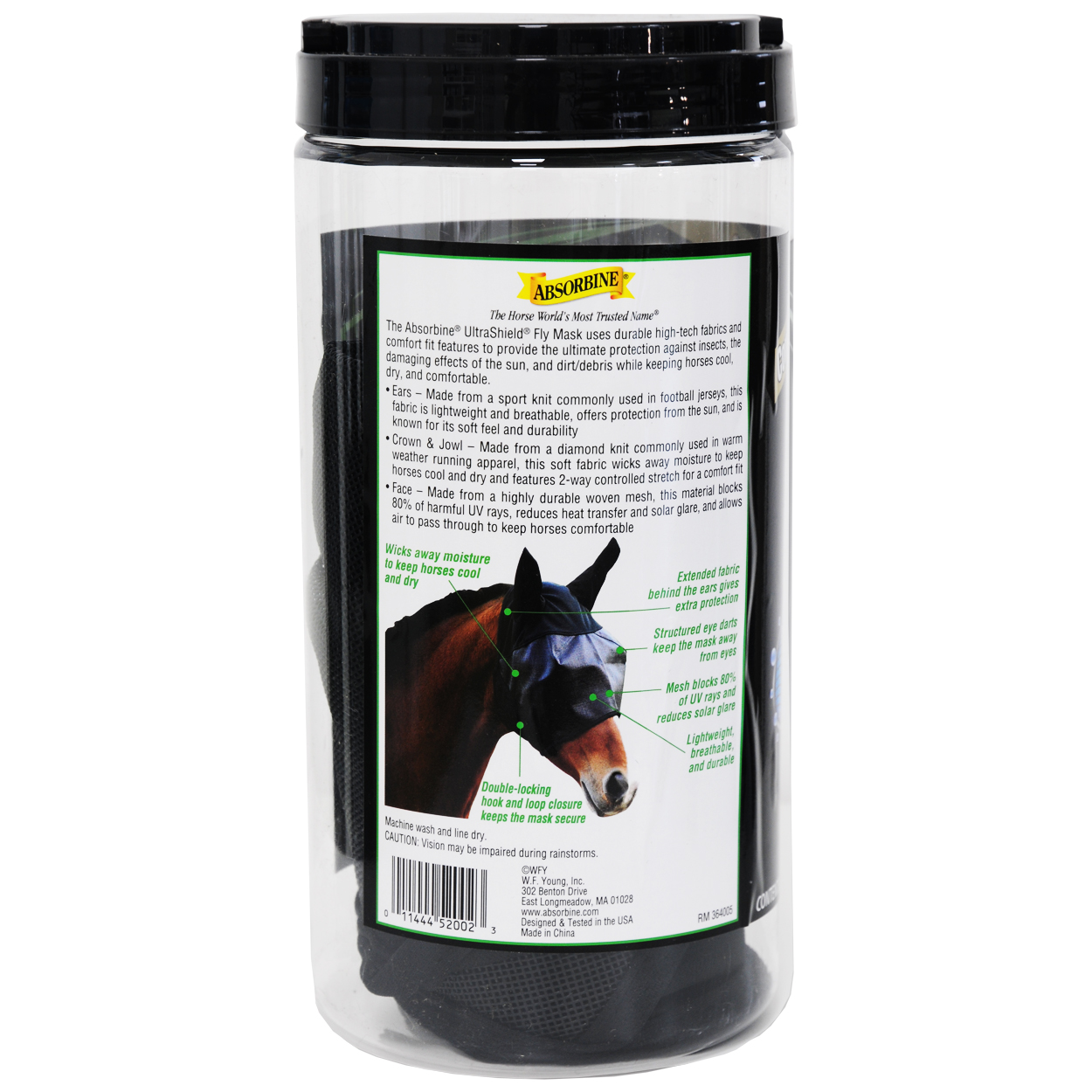 Absorbine Ultrashield EX Fly Mask