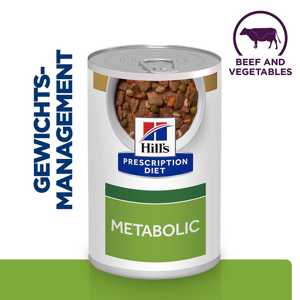 Hills Canine Metabolic Ragout Rind Gemüse 12x354g