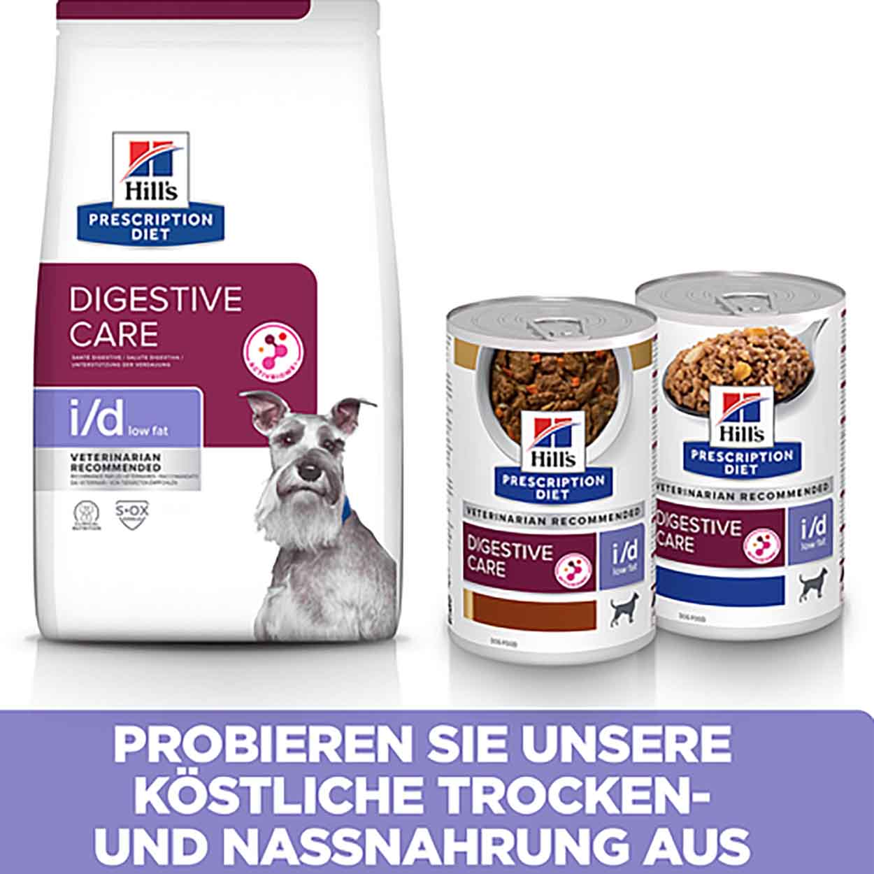 Hills Canine i/d low fat Mini Ragout Huhn Gemüse 24x156g 