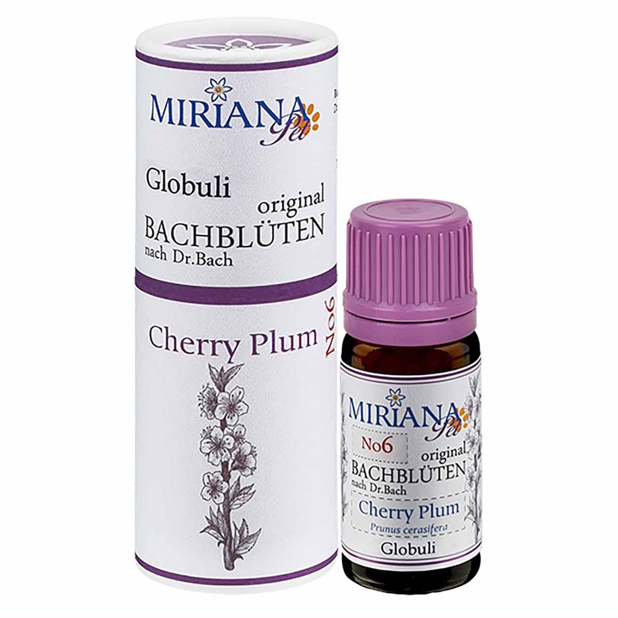 Bachblüten 6 Cherry Plum Globuli 10g