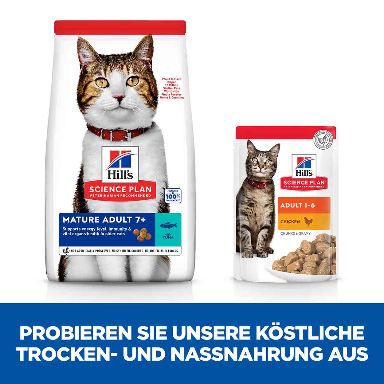 Hills Science Plan Katze Mature Adult 7+ Thunfisch 1,5kg