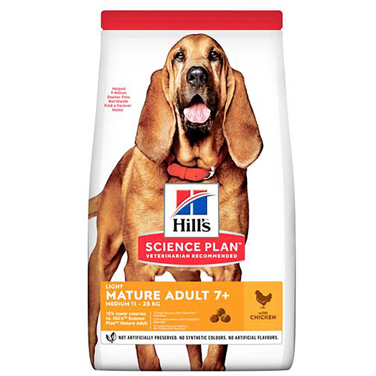 Hills Science Plan Hund Light Medium Mature 7+ Huhn 14kg