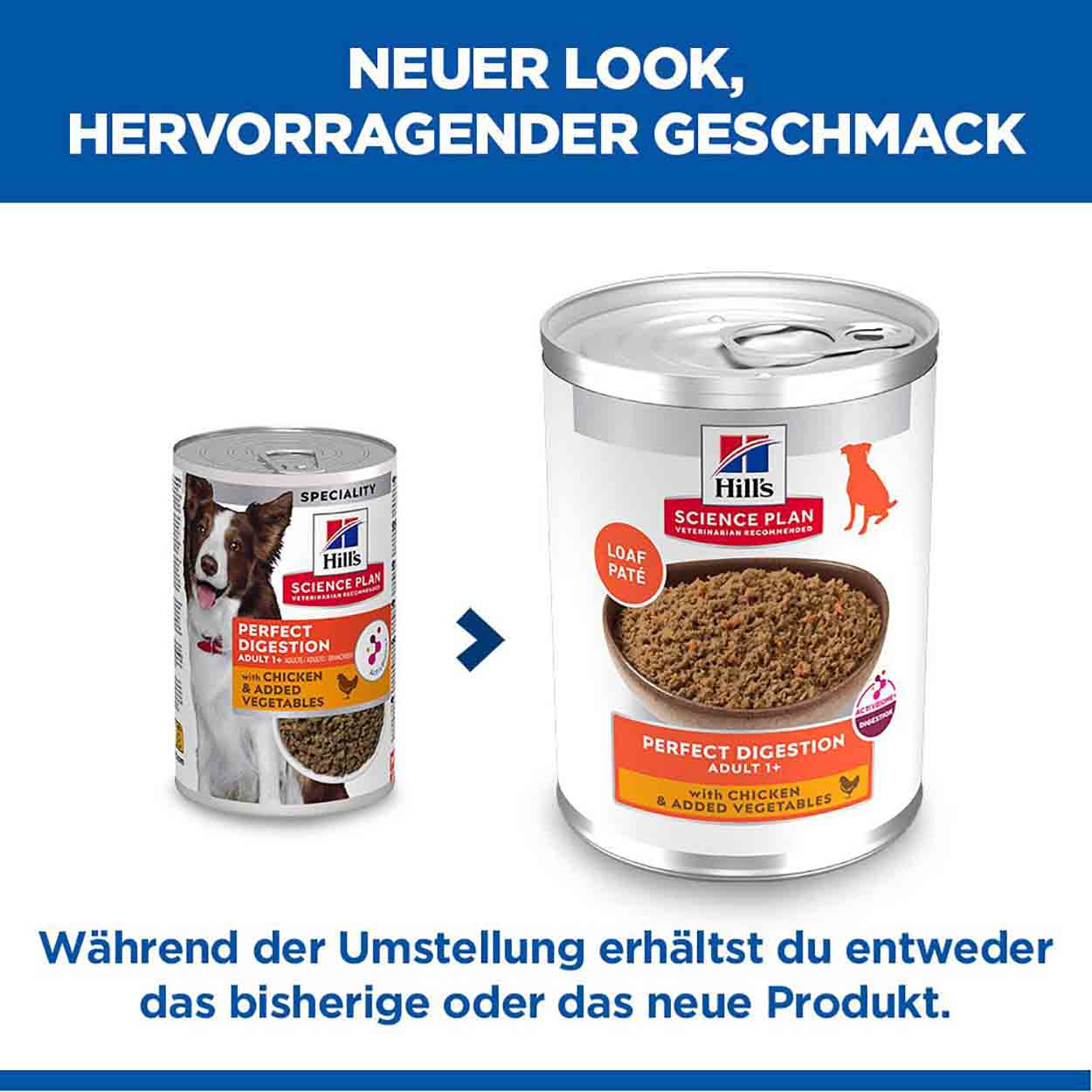 Hills Science Plan Hund Perfect Digestion Adult Huhn Gemüse 12x363g