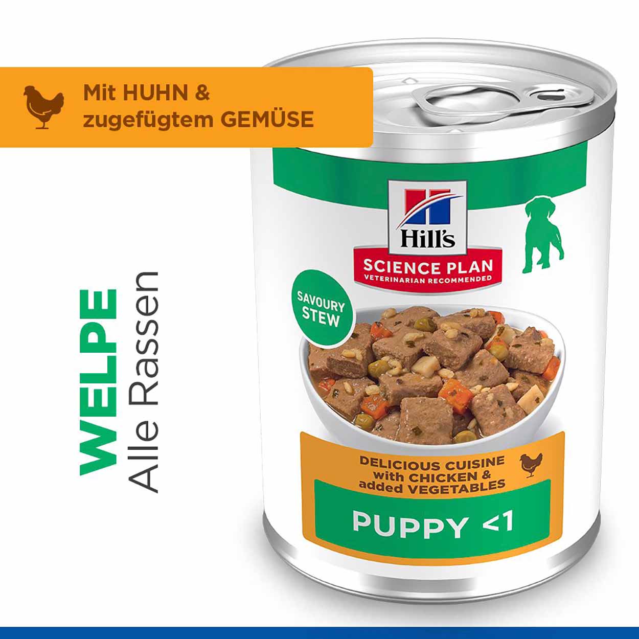 Hills Science Plan Hund Puppy Ragout Huhn 12x363g