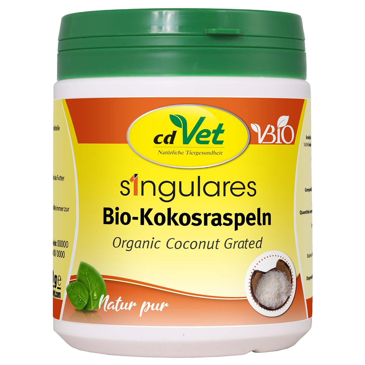 cdVet Singulares Bio-Kokosraspeln 250g