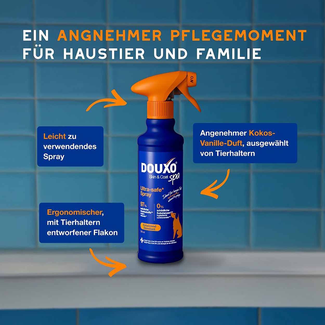 DOUXO SPA Detangling Spray 295ml DOUXO SPA Detangling Spray 295ml