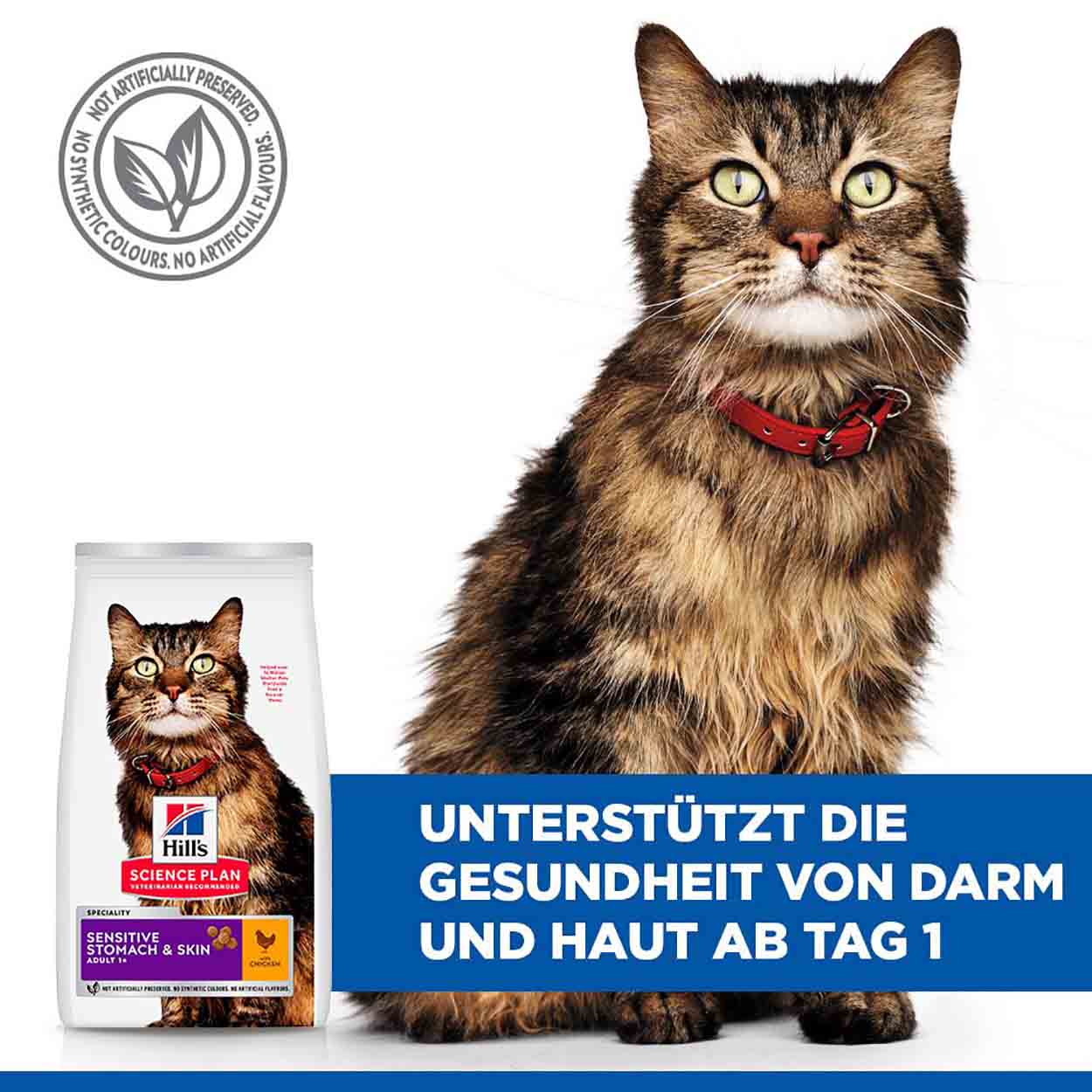 Hills Science Plan Katze Sensitive Stomach & Skin Adult 1,5kg 