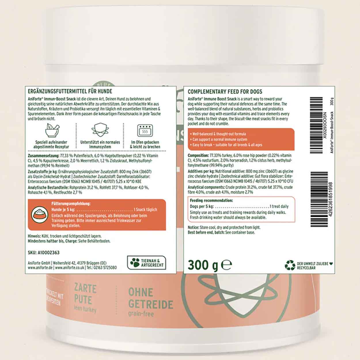 AniForte Immun-Boost Snack 300g