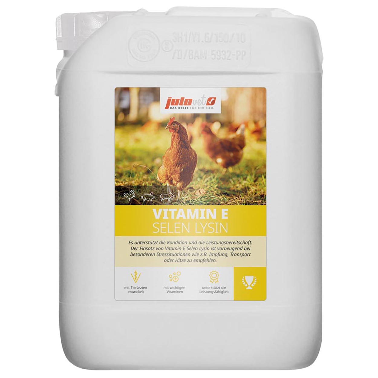 Julovet Vitamin E Selen Lysin 5Liter
