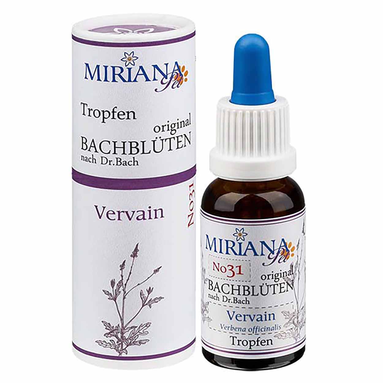 Bachblüten 31 Vervain 20ml