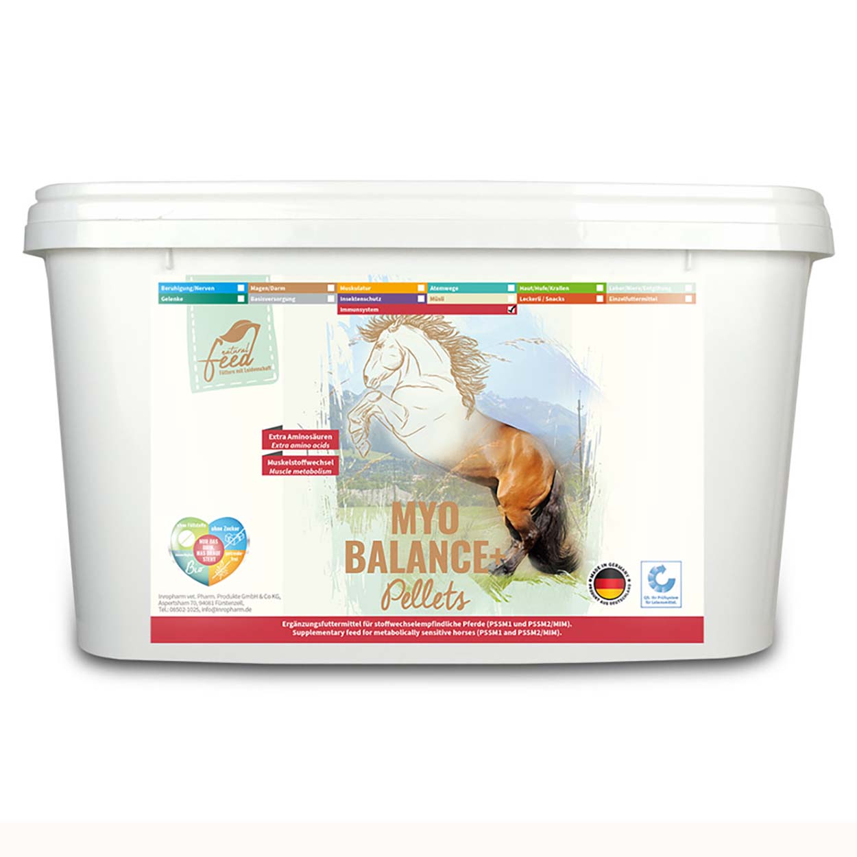 Natural Feed Myo Balance+ Pellets 4kg 