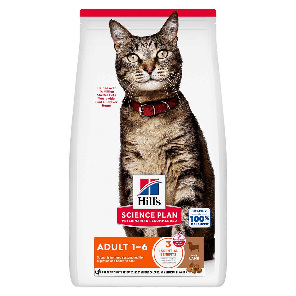 Hills Science Plan Katze Adult Lamm & Reis 3kg