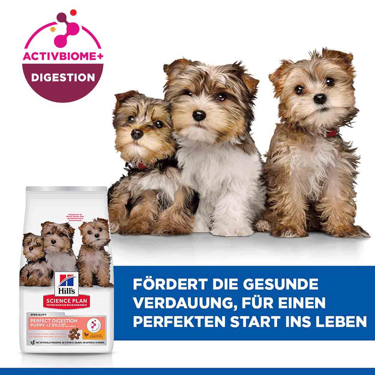 Hills Science Plan Hund Perfect Digestion Small & Mini Puppy Huhn 1,5kg 
