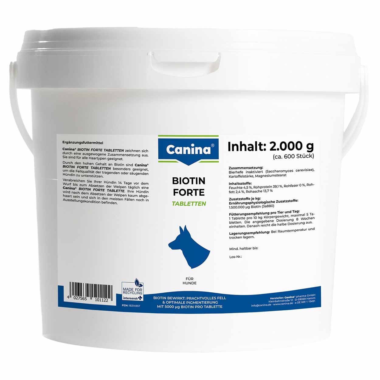 Canina Biotin Forte Tabletten