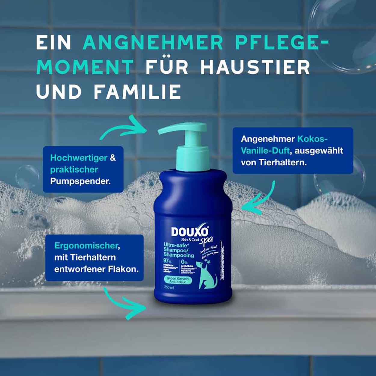DOUXO SPA Shampoo gegen Geruch 250ml