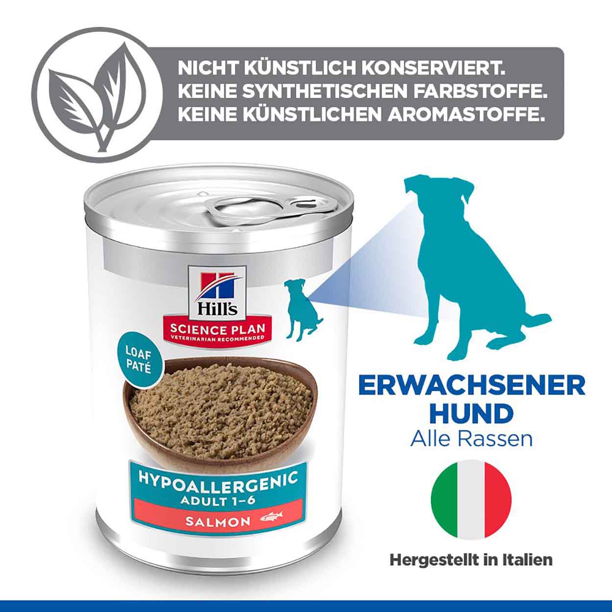 Hills Science Plan Hund Adult Hypoallergenic Lachs 12x363g