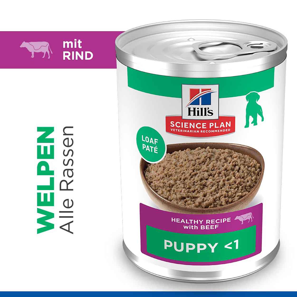 Hills Science Plan Hund Puppy Rind 12x370g 