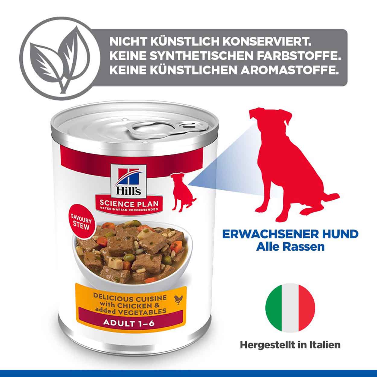 Hills Science Plan Hund Adult Ragout Huhn 12x363g