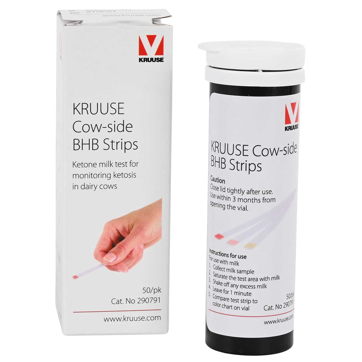 KRUUSE Cow-side BHB strips 50Stk MHD 06-2026