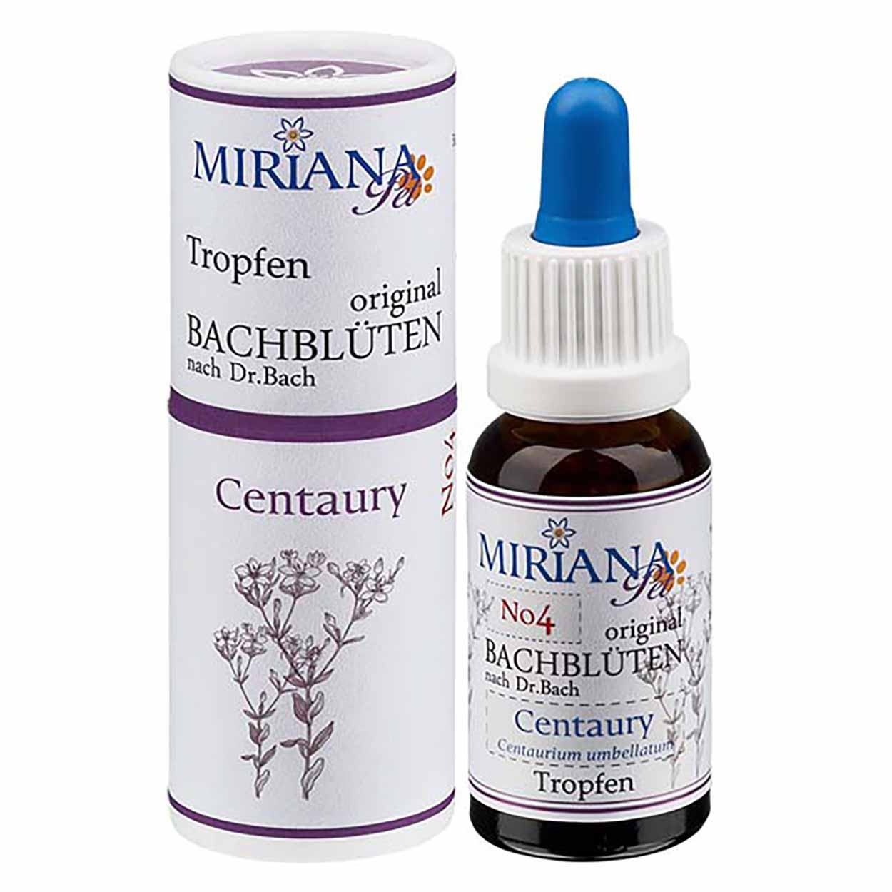 Bachblüten 4 Centaury 20ml