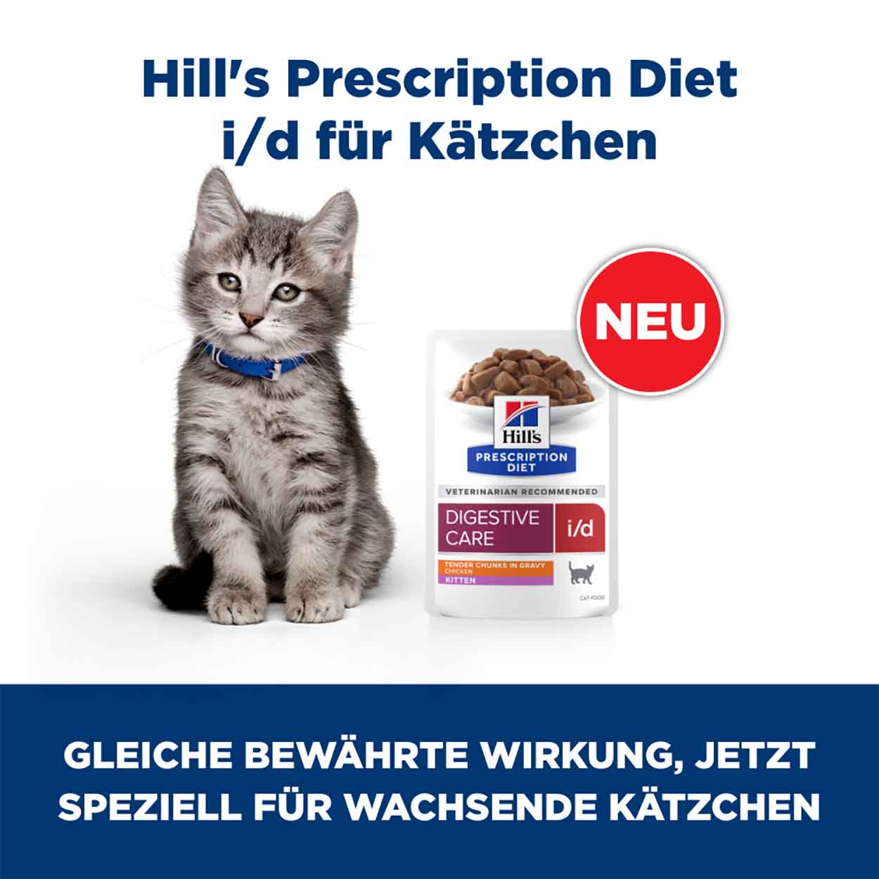 Hills Feline i/d Kitten Huhn 3kg